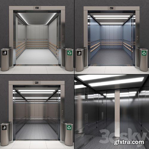 3dsky Pro - Lift Kone TRANSYS (KDS 300)