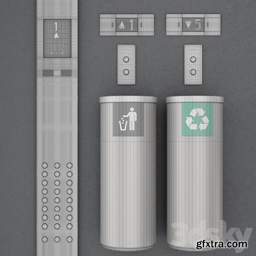 3dsky Pro - Lift Kone TRANSYS (KDS 300)