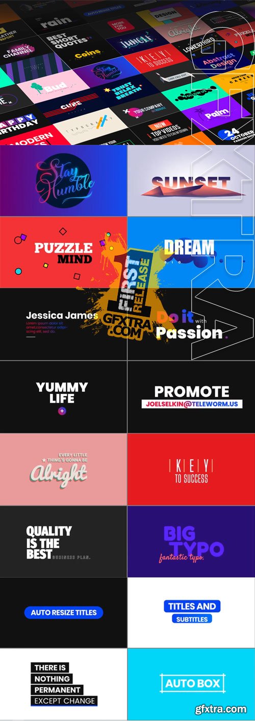 Pixflow - TypeKit Animated Titles