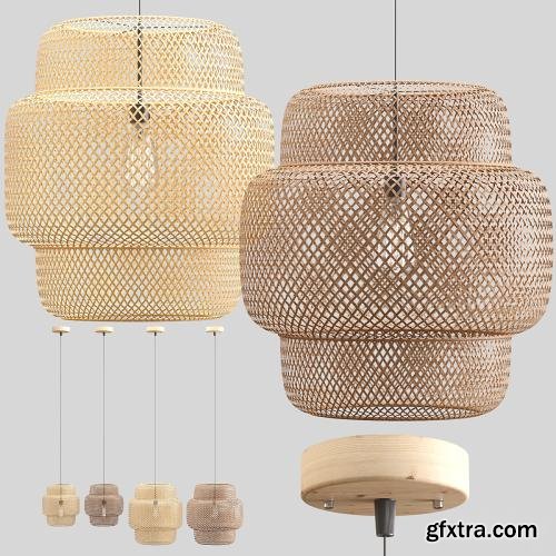 3dsky Pro - Rattan pendant lights 050