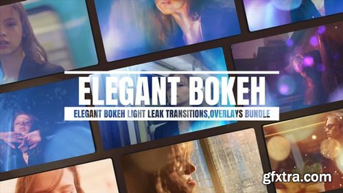 Videohive - Elegant Bokeh Light Leak Transitions Overlays Bundle - 56550098 Videohive - Elegant Bokeh Light Leak Transitions Overlays Bundle - 56550098