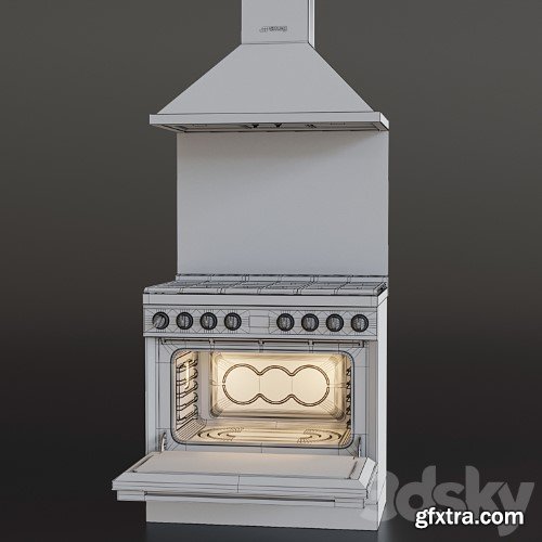 3dsky Pro - Smeg Portofino set