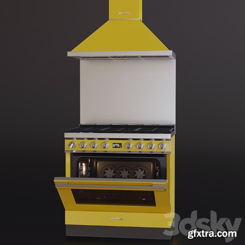 3dsky Pro - Smeg Portofino set