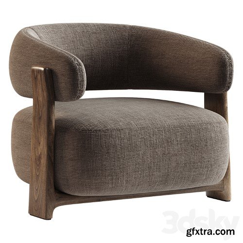 3dsky Pro - Kave Home Granite Armchair