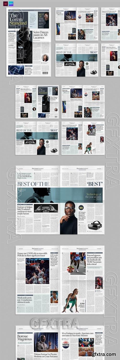 Newspaper Template 32GDT38 Newspaper Template 32GDT38
