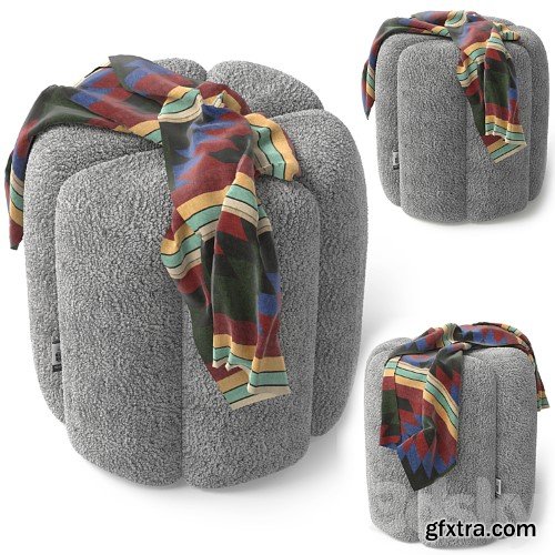 3dsky Pro - Bath pouf from Divan.ru