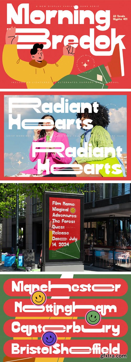 Myfonts - Morning Bredok Font Family