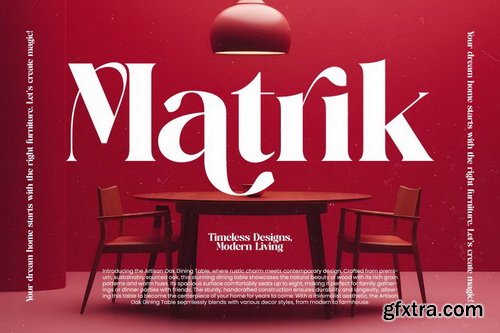 Myfonts - Regita Glamor Font Family