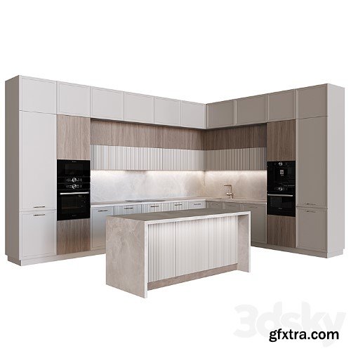 3dsky Pro - Neoclassical kitchen 22