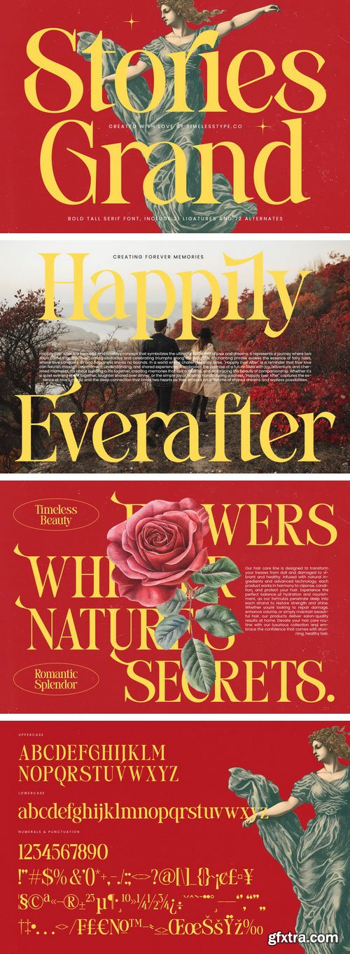 Myfonts - Stories Grand Font Family