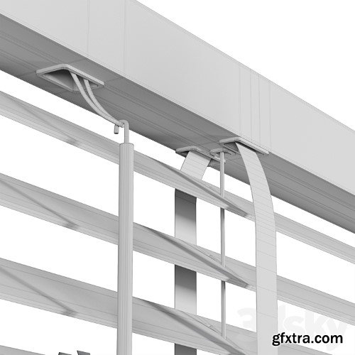 3dsky Pro - Wooden Blind 02 120cm