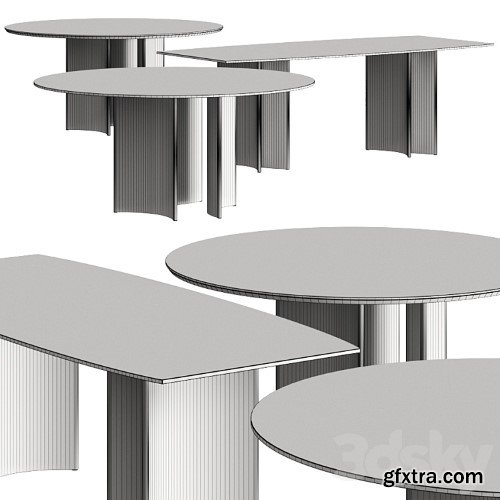 3dsky Pro - Porada Alan Dining Tables