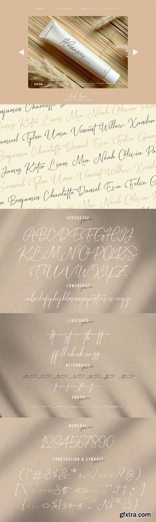 Bestia - Signature Font