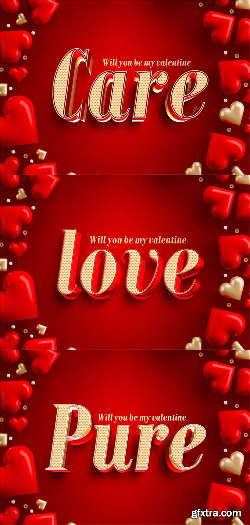 Valentine’s Day Text Effects for Photoshop Valentine’s Day Text Effects for Photoshop
