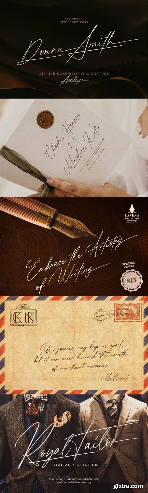 Donna Smith - Stylish Handwritten Signature Font