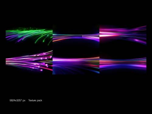 'Neon Flow Brand Assets Pack vol 1.'