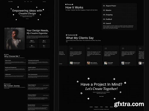 Draftwork.design - Luminex Framer Template