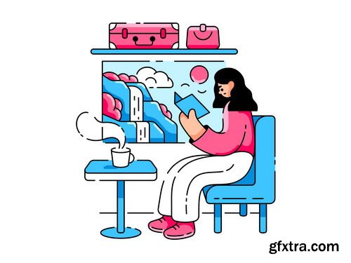 Craftwork.design - Vacation Illustrations