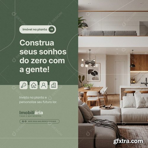 Designi - Imobiliária Imóvel na Planta Construa seus Sonhos do Zero Com a Gen