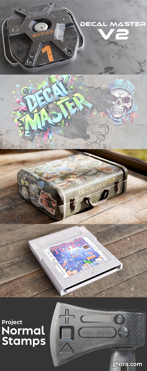 Blendermarket - Decal Master - Add Decals Like Never Before - Ultimate Addon