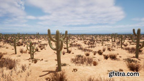 Udemy - Create Realistic Game Cactus Optimized With Speedtree