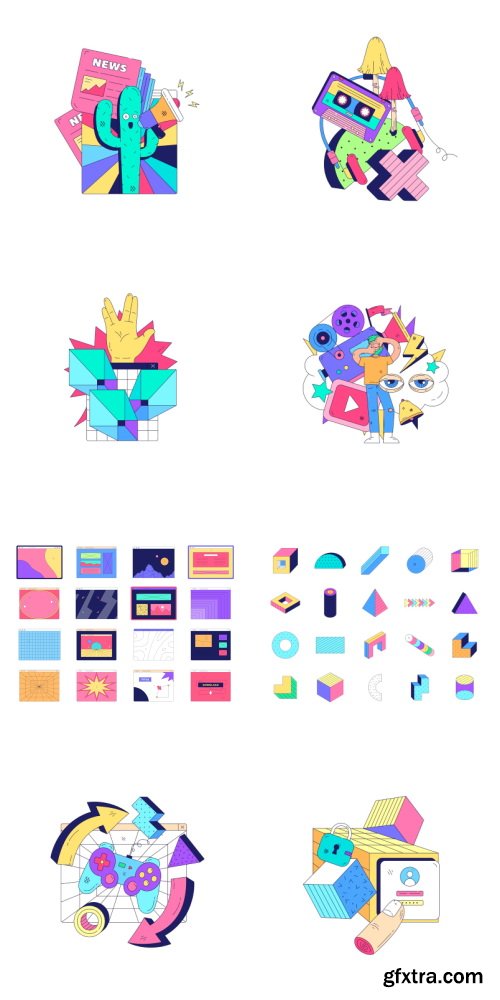 LS.graphics - Zwosh! Illustration Constructor