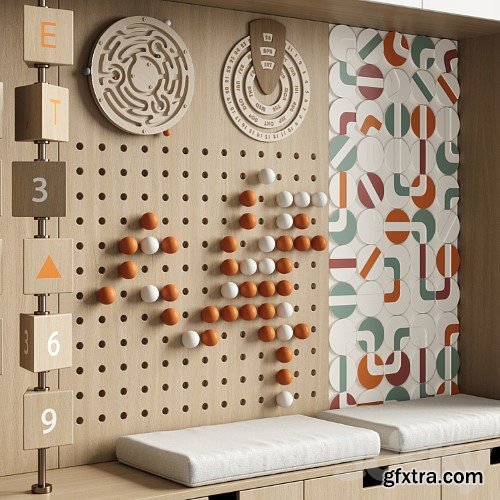 3dsky Pro - Interactive panel for children room