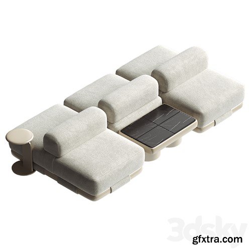 3dsky Pro - INSULA MODUlLAR Sofa Kettal