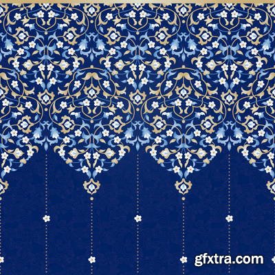 Islamic Illumination Art 51xAI Vectors