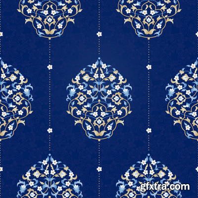 Islamic Illumination Art 51xAI Vectors