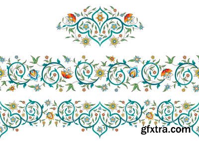Islamic Illumination Art 51xAI Vectors
