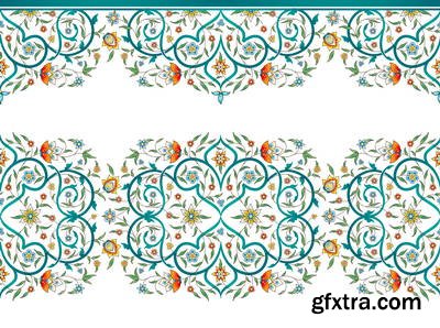 Islamic Illumination Art 51xAI Vectors