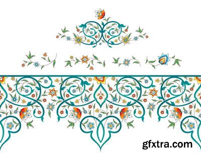 Islamic Illumination Art 51xAI Vectors