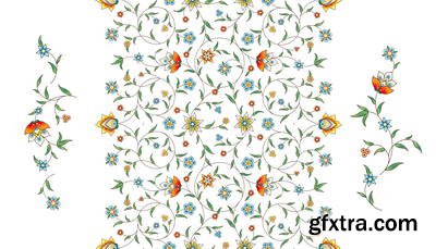 Islamic Illumination Art 51xAI Vectors