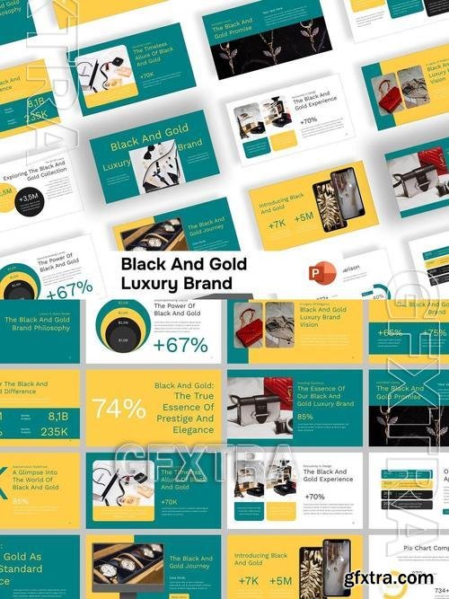 Black and Gold Luxury Brand QLU8YUS Black and Gold Luxury Brand QLU8YUS