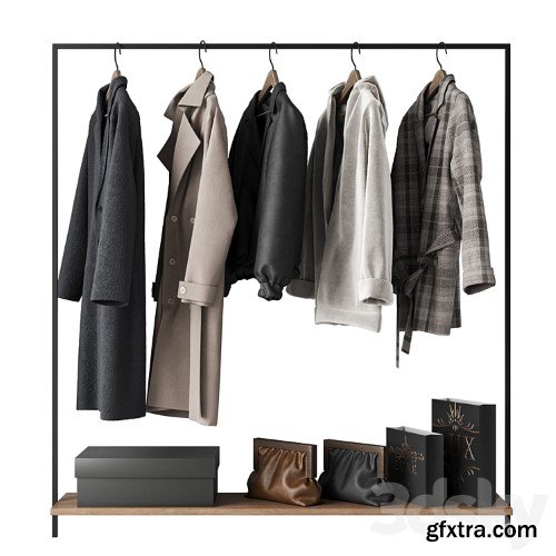 3dsky Pro - Outerwear for the hallway \\ Coat