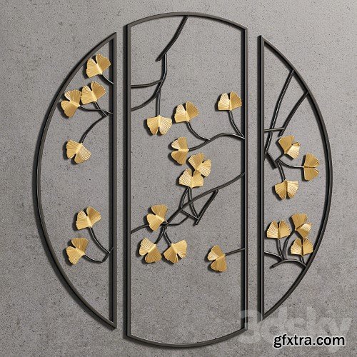 3dsky Pro - Metal Wall Decor Set