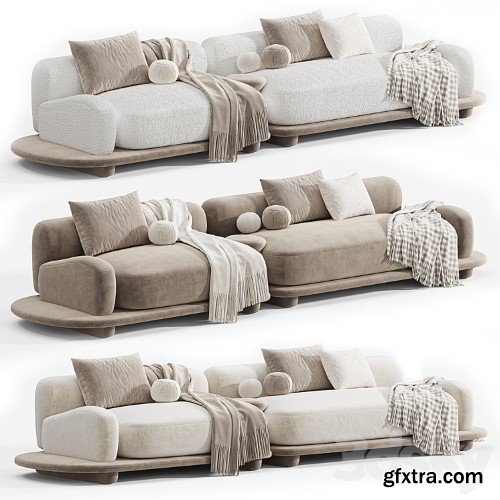 3dsky Pro - Busnelli Grumetto Sofa 01 Composition
