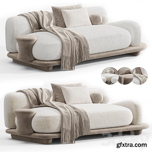 3dsky Pro - Busnelli Grumetto Sofa 01 Composition