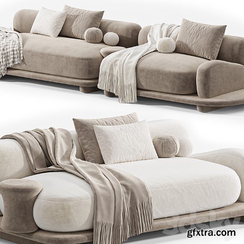 3dsky Pro - Busnelli Grumetto Sofa 01 Composition