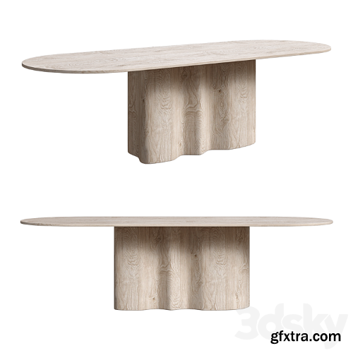 3dsky Pro - WAVES DINING TABLE