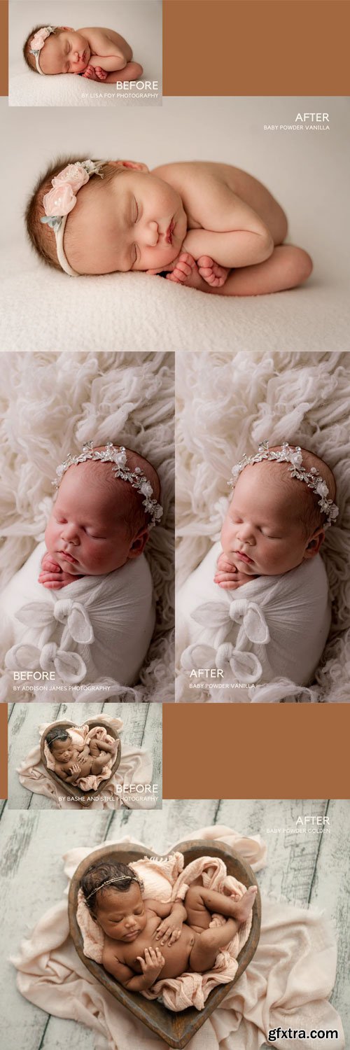 Jessica G - Baby Powder Skin Tone Photoshop Actions