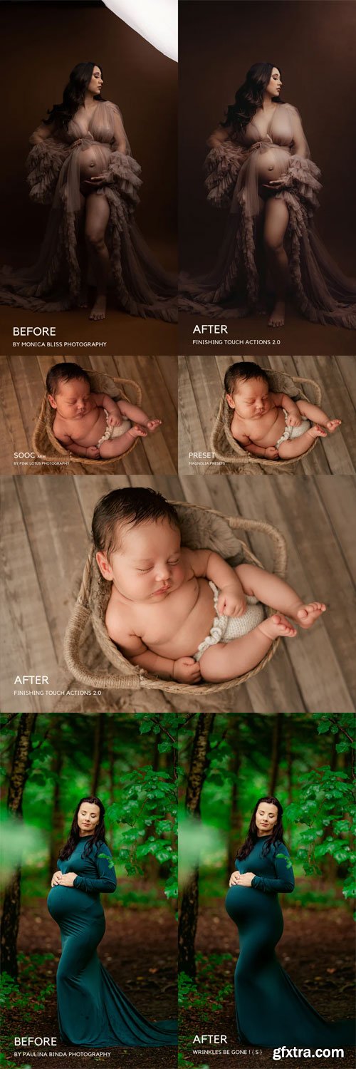 Jessica G - NEW Finishing Touch 2.0 - Newborn &amp; Maternity Photoshop Actions