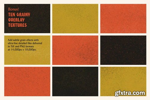 True Grit Texture Supply - Grain Shader Brush Set 30+ Ultra Shady Brushes for Multiple Apps