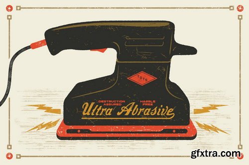 True Grit Texture Supply - Vector Distressing Kit for Illustrator