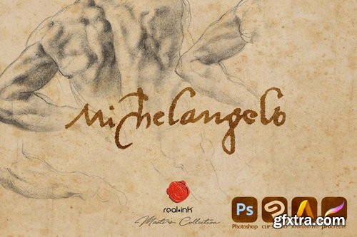 Real-ink - Michelangelo Mega Pack