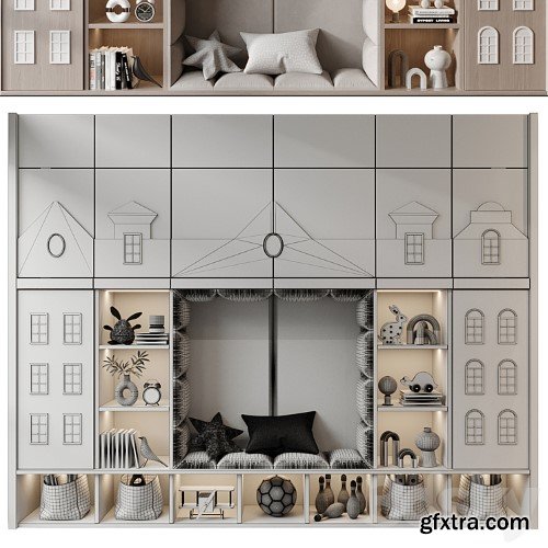 3dsky Pro - Furniture composition 731