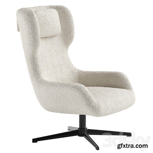 3dsky Pro - Zalina swivel armchair