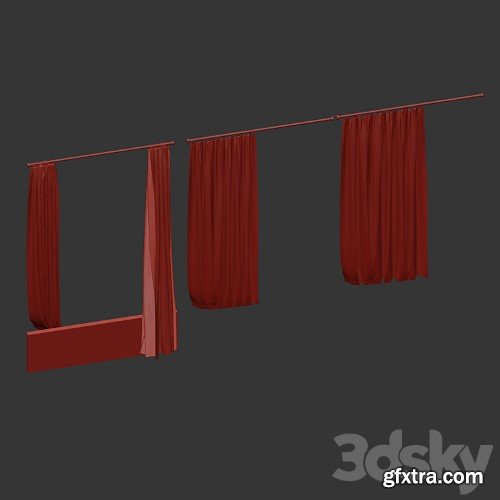 3dsky Pro - Bathroom curtains