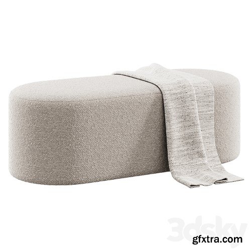 3dsky Pro - Pouf Zyl By Bolia 120 cm